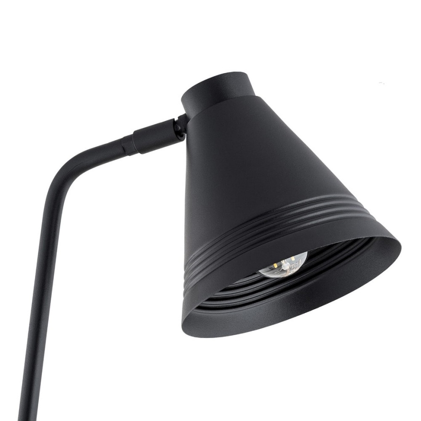 Argon 8003 - Candeeiro de chão AVALONE 1xE27/15W/230V preto