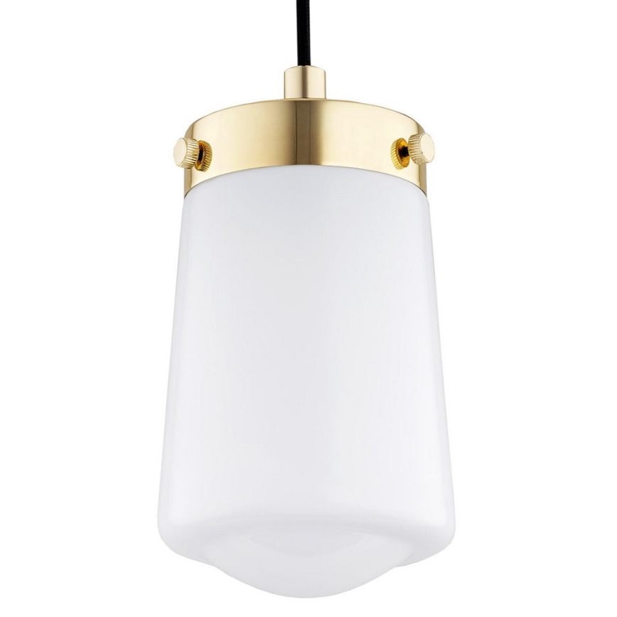 Argon 8004 - Candelabro suspenso PASADENA 1xE27/15W/230V dourado/branco