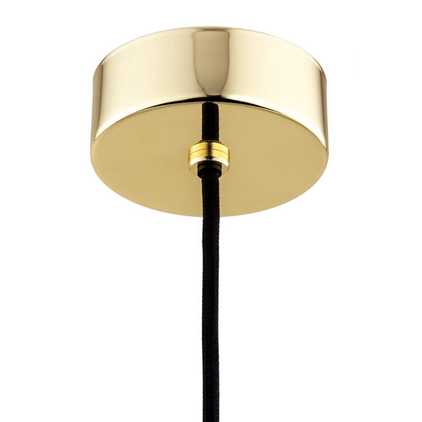 Argon 8004 - Candelabro suspenso PASADENA 1xE27/15W/230V dourado/branco