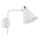 Argon 8006 - Candeeiro de parede AVALONE 1xE27/15W/230V 34 cm branco/dourado