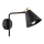 Argon 8008 - Candeeiro de parede AVALONE 1xE27/15W/230V 34 cm preto/dourado