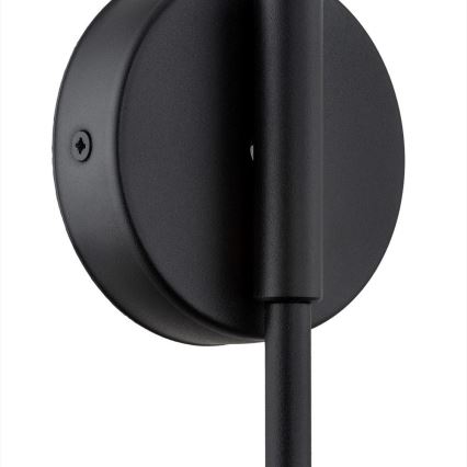 Argon 8008 - Candeeiro de parede AVALONE 1xE27/15W/230V 34 cm preto/dourado