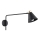 Argon 8009 - Candeeiro de parede AVALONE 1xE27/15W/230V 57 cm preto/dourado
