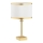Argon 8029 - Candeeiro de mesa ABBANO 1xE27/15W/230V latão/branco