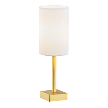 Argon 8030 - Candeeiro de mesa ABRUZZO 1xE14/7W/230V latão/branco
