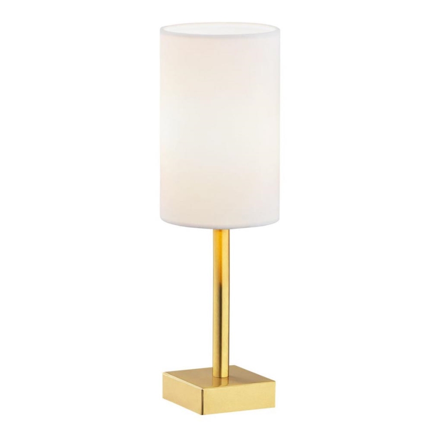 Argon 8030 - Candeeiro de mesa ABRUZZO 1xE14/7W/230V latão/branco