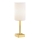 Argon 8030 - Candeeiro de mesa ABRUZZO 1xE14/7W/230V latão/branco