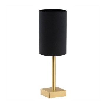 Argon 8031 - Candeeiro de mesa ABRUZZO 1xE14/7W/230V latão/preto