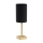 Argon 8031 - Candeeiro de mesa ABRUZZO 1xE14/7W/230V latão/preto
