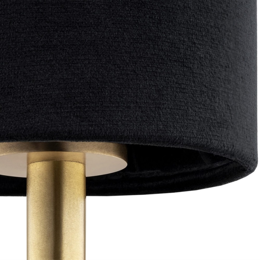 Argon 8031 - Candeeiro de mesa ABRUZZO 1xE14/7W/230V latão/preto