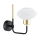 Argon 8032 - Candeeiro de parede RAVELLO 1xE14/15W/230V preto/dourado