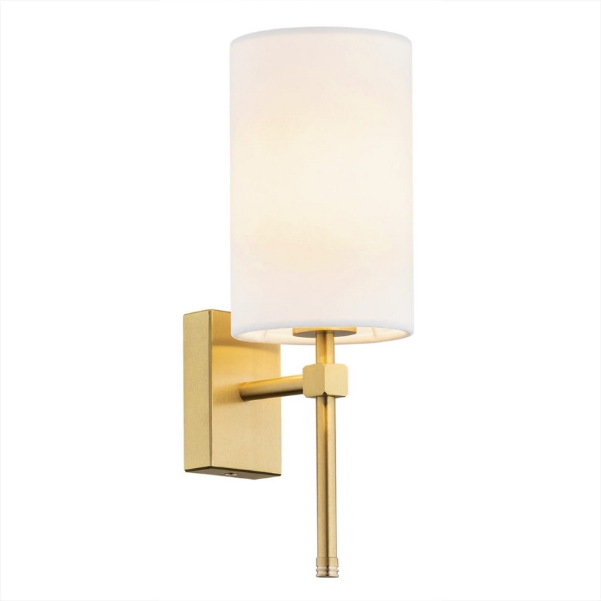 Argon 8034 - Candeeiro de parede ABRUZZO 1xE14/7W/230V latão/branco