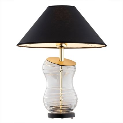 Argon 8037 - Candeeiro de mesa VENETO 1xE27/15W/230V preto/latão