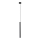 Argon 8067 - Candelabro suspenso ETNA 1xG9/6W/230V preto