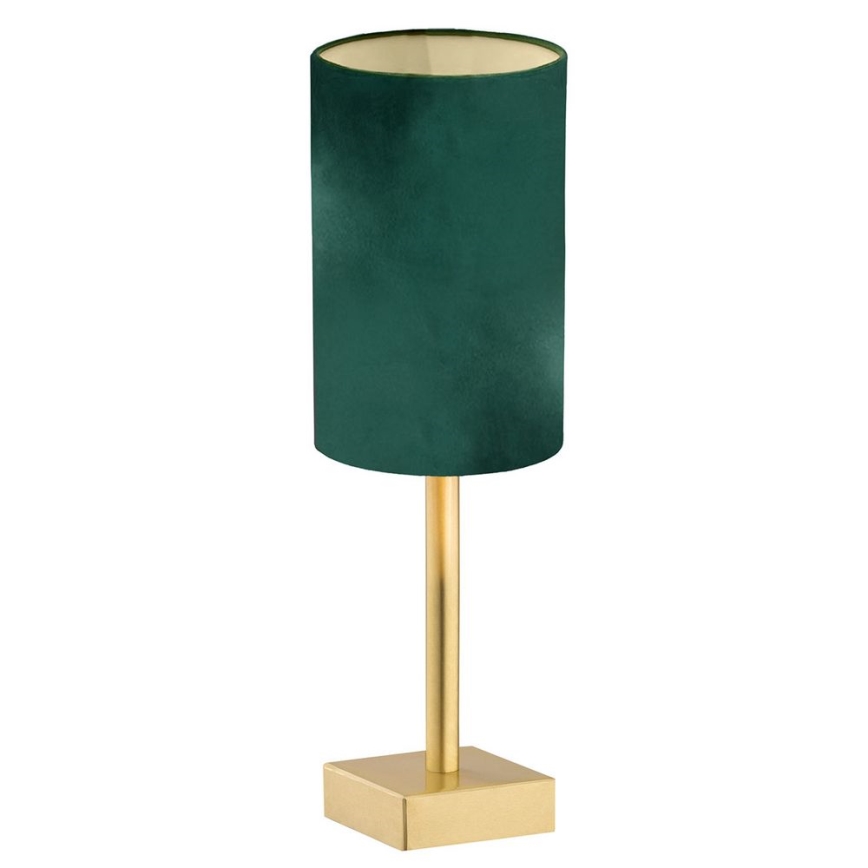 Argon 8108 - Candeeiro de mesa ABRUZZO 1xE14/7W/230V latão/verde