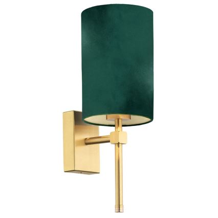Argon 8109 - Candeeiro de parede ABRUZZO 1xE14/7W/230V latão/verde