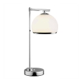 Argon 8121 -  Candeeiro de mesa MARBELLA 1xE27/15W/230V cromado brilhante