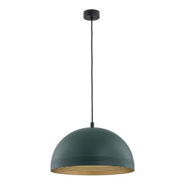 Argon 8243 - Candelabro suspenso BONITA 1xE27/15W/230V verde