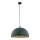 Argon 8243 - Candelabro suspenso BONITA 1xE27/15W/230V verde