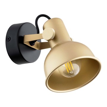Argon 8248 - Foco LENORA 1xE14/7W/230V dourada/preto