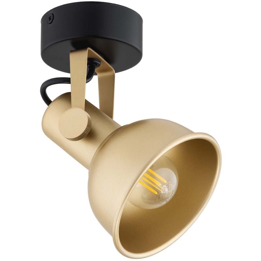 Argon 8248 - Foco LENORA 1xE14/7W/230V dourada/preto
