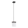 Argon 8276 - Candelabro suspenso CANOA 1xE27/15W/230V preto