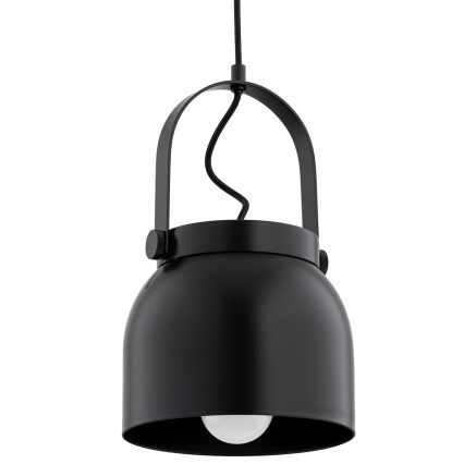 Argon 8281 - Candelabro suspenso LOGAN 1xE27/15W/230V diâmetro 20 cm preto