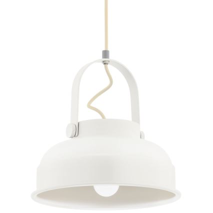 Argon 8284 - Candelabro suspenso DAKOTA 1xE27/15W/230V branco