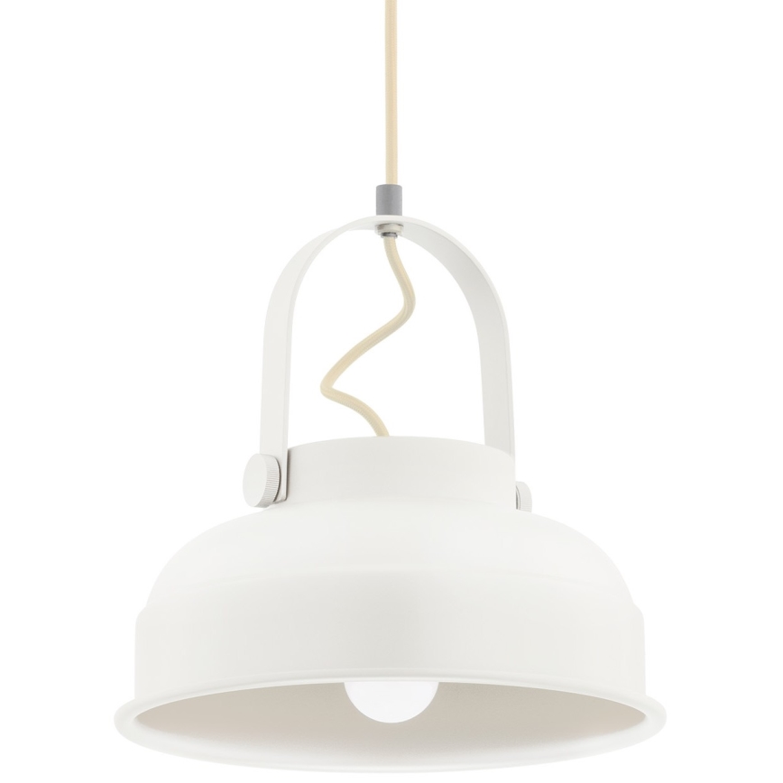 Argon 8284 - Candelabro suspenso DAKOTA 1xE27/15W/230V branco
