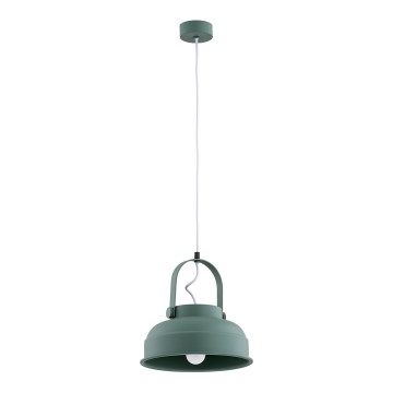 Argon 8287 - Candelabro suspenso DAKOTA 1xE27/15W/230V verde