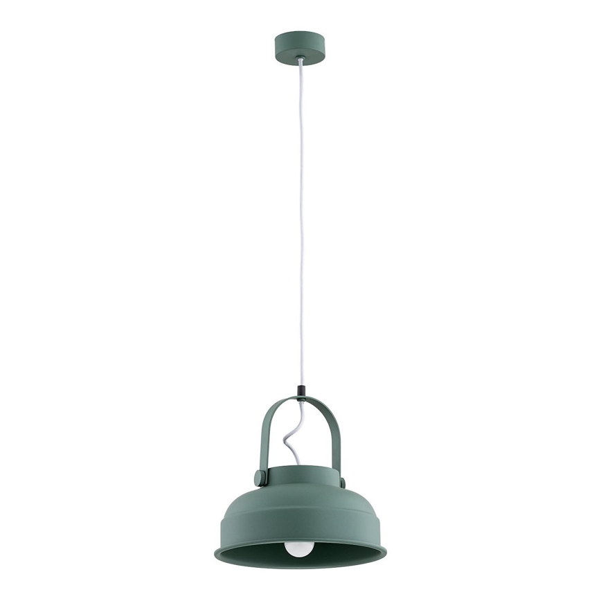 Argon 8287 - Candelabro suspenso DAKOTA 1xE27/15W/230V verde