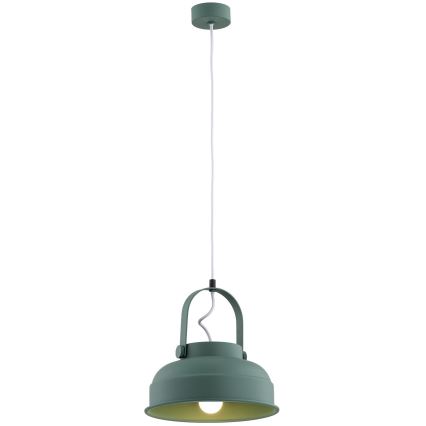 Argon 8287 - Candelabro suspenso DAKOTA 1xE27/15W/230V verde