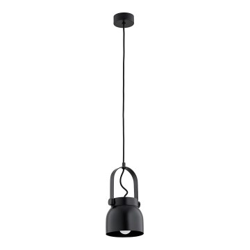Argon 8291 - Candelabro suspenso LOGAN 1xE27/15W/230V diâmetro 14 cm preto