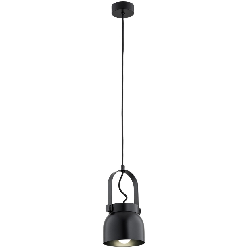 Argon 8291 - Candelabro suspenso LOGAN 1xE27/15W/230V diâmetro 14 cm preto