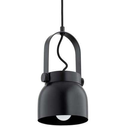 Argon 8291 - Candelabro suspenso LOGAN 1xE27/15W/230V diâmetro 14 cm preto