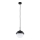Argon 8295 - Candelabro suspenso CAPPELLO 1xE27/15W/230V preto