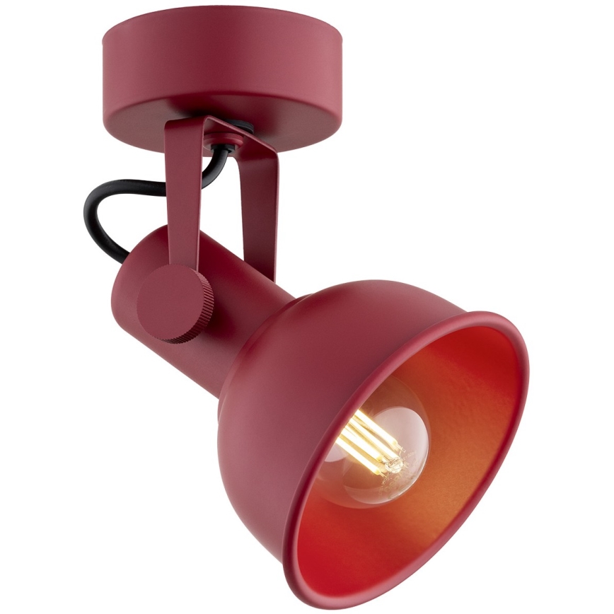 Argon 8298 - Foco LENORA 1xE14/7W/230V vermelho
