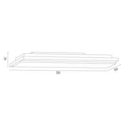 Argon 8363 - Iluminação de parede LED VELO LED/7,2W/230V 3000K dourada/clear