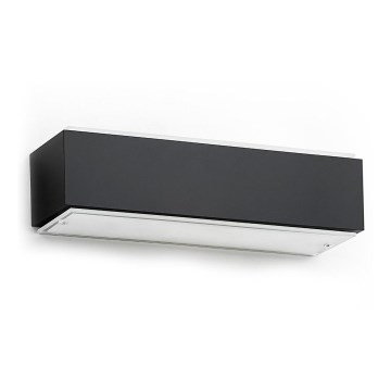 Argon 8365 - Iluminação de parede CARLSON 1xE27/15W/230V 20 cm preto