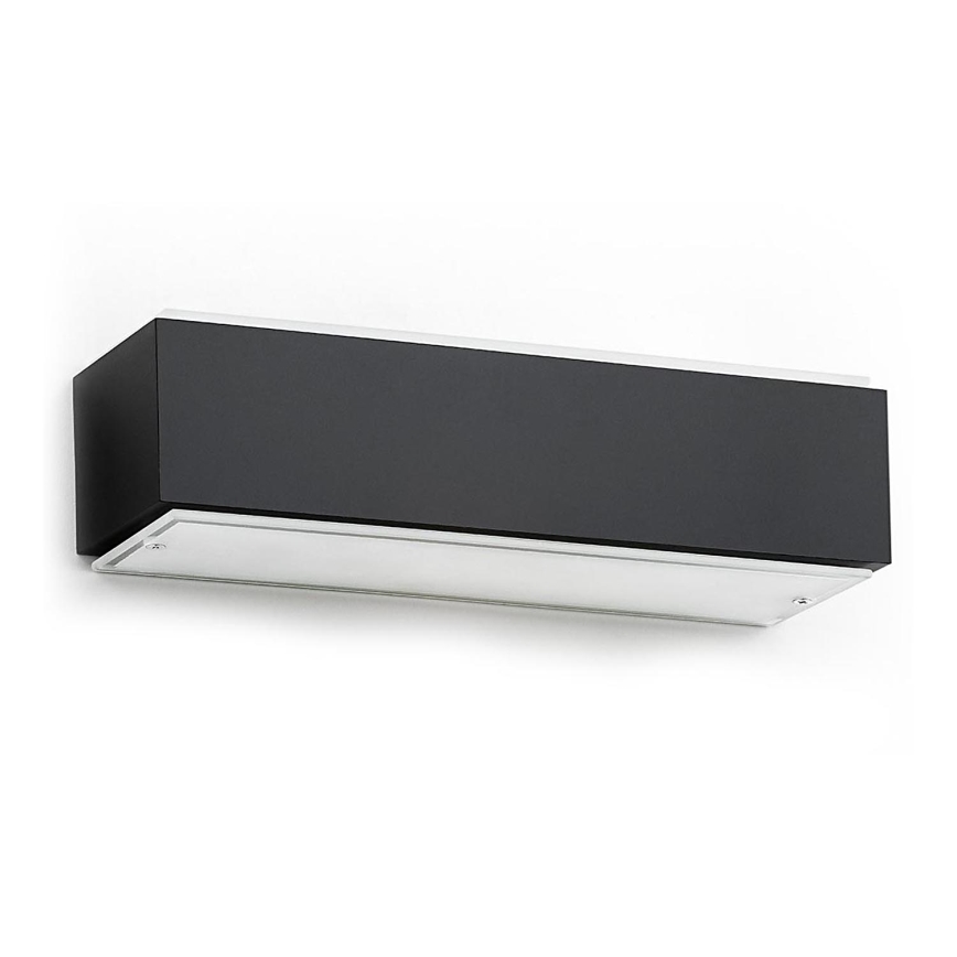 Argon 8365 - Iluminação de parede CARLSON 1xE27/15W/230V 20 cm preto