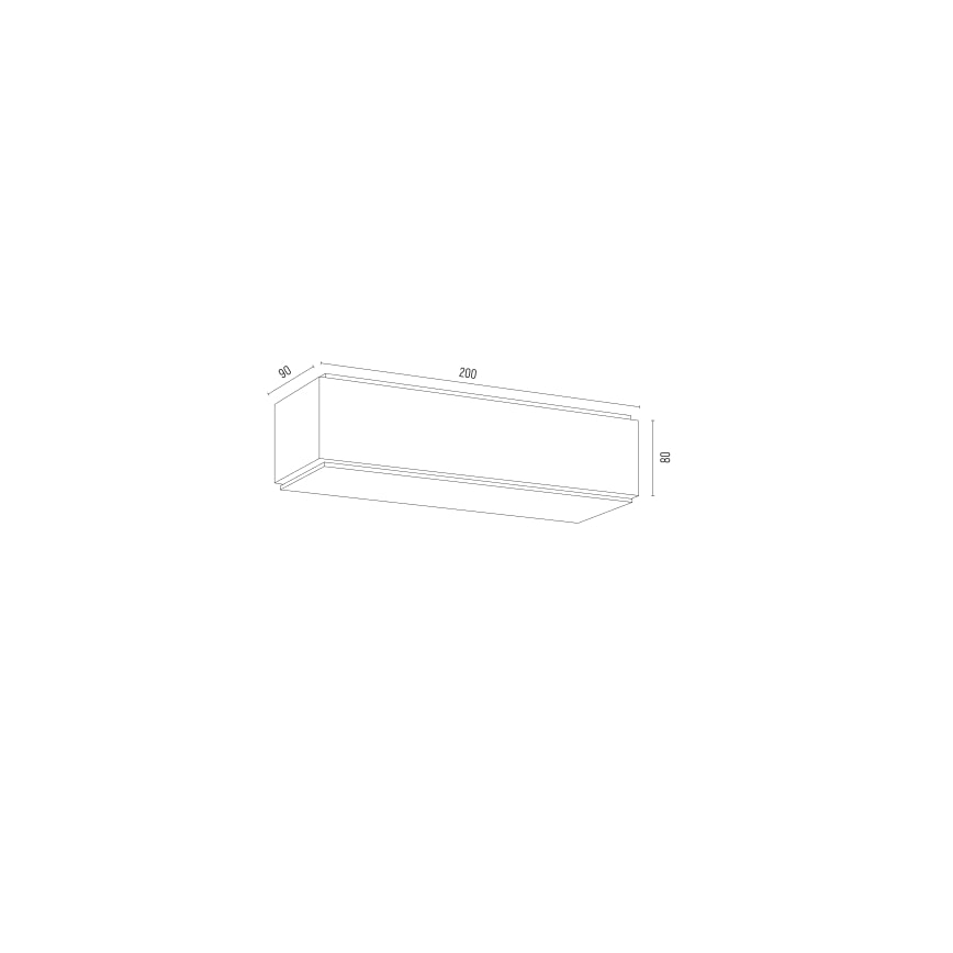 Argon 8365 - Iluminação de parede CARLSON 1xE27/15W/230V 20 cm preto