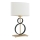 Argon 8373 - Candeeiro de mesa PERSEO 1xE27/15W/230V 42 cm creme/preto