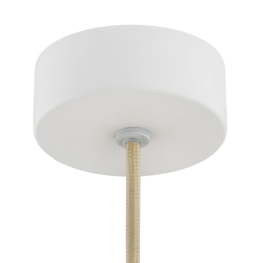 Argon 8443 - Candelabro suspenso PIAVA 1xE14/7W/230V alabastro branco