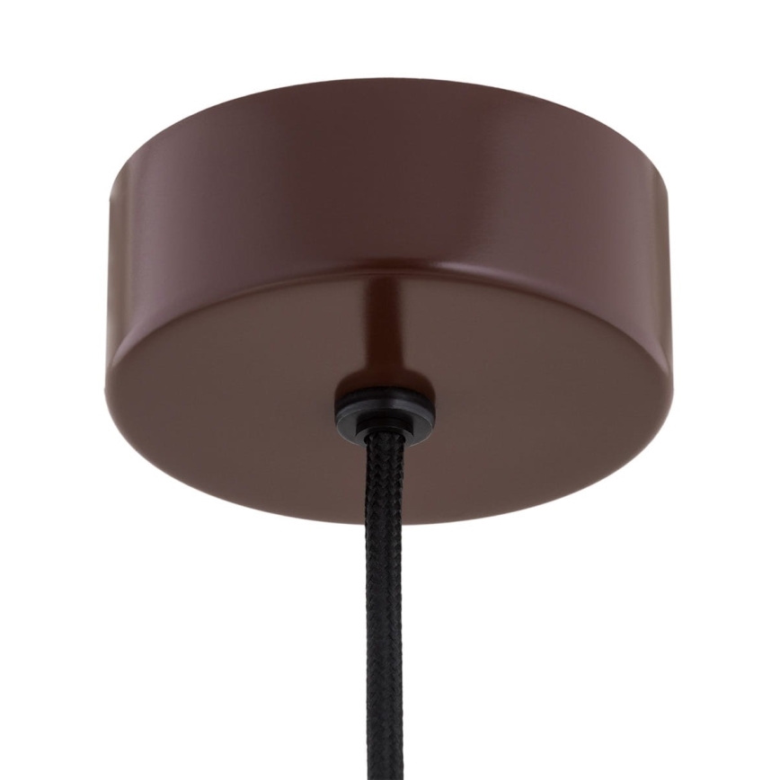 Argon 8444 - Candelabro suspenso PIAVA 1xE14/7W/230V alabastro castanho