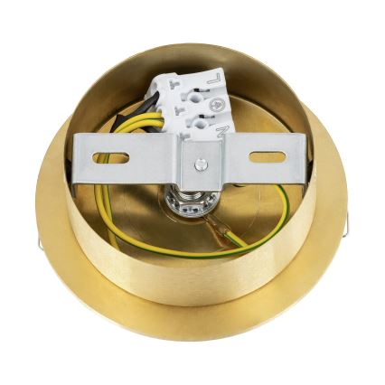 Argon 8453 - Iluminação de parede FABIO 1xE14/7W/230V alabastro dourada