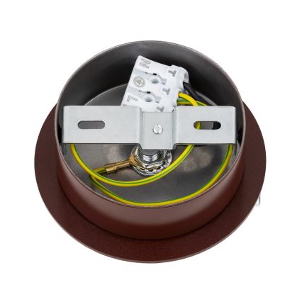 Argon 8455 - Iluminação de parede FABIO 1xE14/7W/230V alabastro castanho