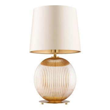 Argon 8535 - Candeeiro de mesa HAMILTON 1xE27/15W/230V 54 cm creme/bege