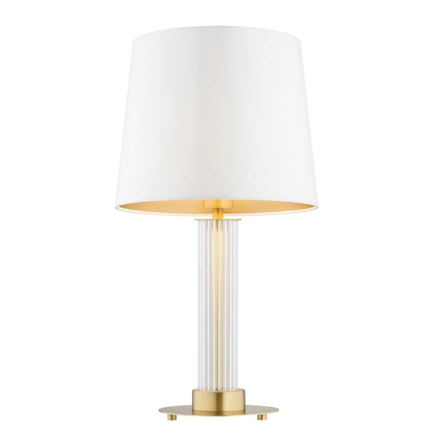 Argon 8540 - Candeeiro de mesa HAMPTON 1xE27/15W/230V 57 cm branco