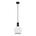 Argon 8564 - Candeeiro suspenso SAGUNTO PLUS 1xE27/15W/230V diâmetro 20 cm preto