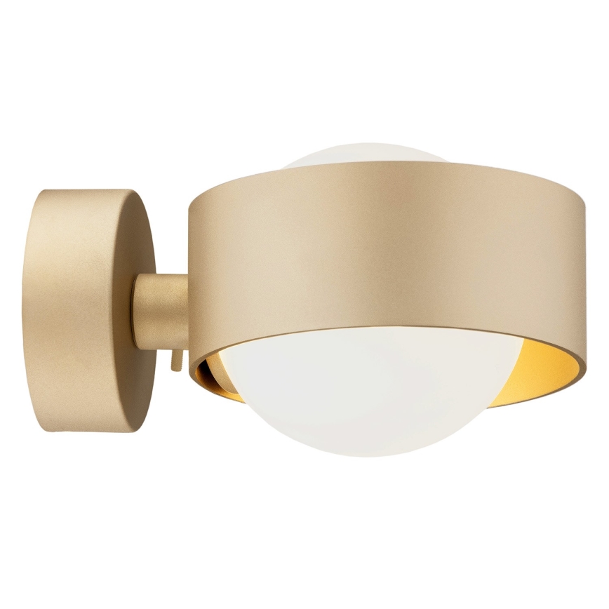 Argon 8567 - Iluminação de parede de casa de banho MASSIMO PLUS 1xG9/6W/230V IP44 dourado